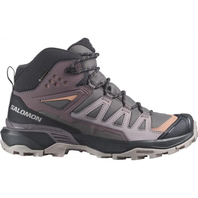 SALOMON X ULTRA 360 MID GTX W Plum Kitten / Phantom / Cork